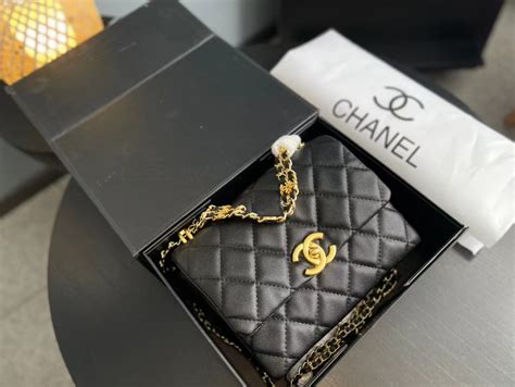 preowned chanel mini square|chanel cf mini price.